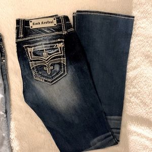 Rock Revival blue jeans